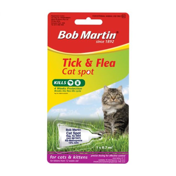 Bob Martin - Pet Cat Spot 0.7ml