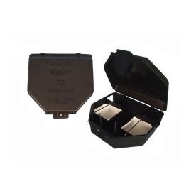 Electro Bizz Micki Rodent Bait Station - Black (Bulk Pack of 2)
