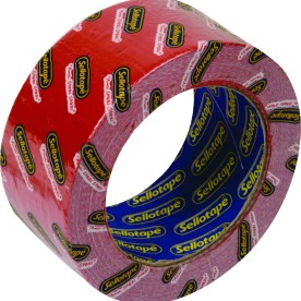Sellotape - Duct Tape - Red 48mmx25M Rolls