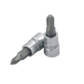 Fixman - 3/8 Dr.Bit Socket Ph3 Phillips Screwdriver Bit - 2 Pack