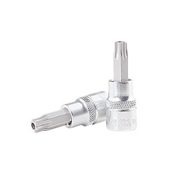 Fixman - 3/8 Dr.Bit Socket T45H Torx Security - 2 Pack