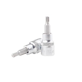 Fixman - 3/8 Dr.Bit Spline Socket M5 - 2 Pack