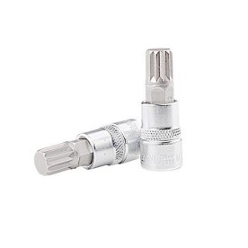 Fixman - 3/8 Dr.Bit Spline Socket M12 - 2 Pack