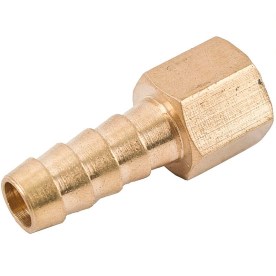 AirCraft - Hose Tail Connector Brass 1/4F x 12mm - 2 Pack