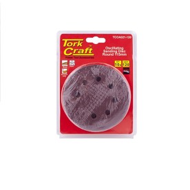 Tork Craft - Oscilating Sandpaper A/O 115mm 10Piece Round - 2 Pack