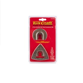 Tork Craft - Quick Change Oscilating Carbide Grit Kit 2Piece - 2 Pack