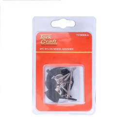 Tork Craft - Wire Brushes Mini 5Piece Nylon 3.2mm Shaft - 2 Pack