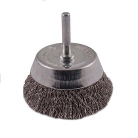 Tork Craft - Wire Cup Brush 63mm 6mm Shaft Stainless Steel - 2 Pack