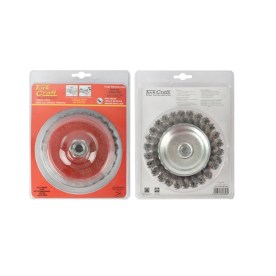 Tork Craft - Wire Cup Brush Twisted 125mmxm14 With 0.80mm Wire - 2 Pack