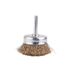 Tork Craft - Wire Cup Brush 50mm x 6mm Shaft - 2 Pack