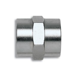 GAV - Socket 1/4 x 1/4 F/F Packaged - 2 Pack