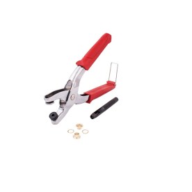 Tork Craft - Grommet Setting Tool Kit C/W 10Piece Eyelets 7mm - 2 Pack