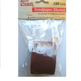 Tork Craft - Sanding Drum Repl. Sleeves 180Gr. 5/Pk Set - 2 Pack