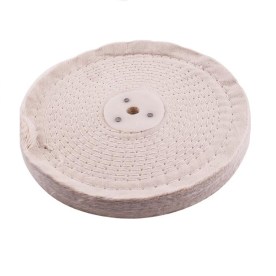 Tork Craft - White Buff/Mop Stitched 200mm x 2 Section - 2 Pack