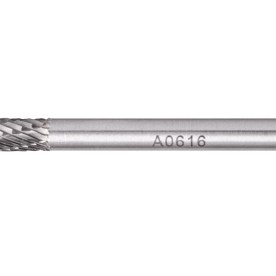 Tork Craft - Rotary Burr Tungsten 6x16x6mm Cylindrical - 2 Pack