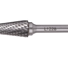 Tork Craft - Rotary Burr Tungsten 12x28x6mm Conical - 2 Pack