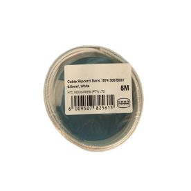 Ripcord Cable - 0.5mm 5M White