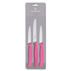 Victorinox - Paring Knife Set 3Piecee Pink