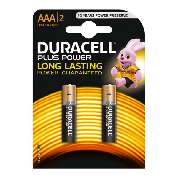 Duracell AAA Power Plus Alkaline Batteries