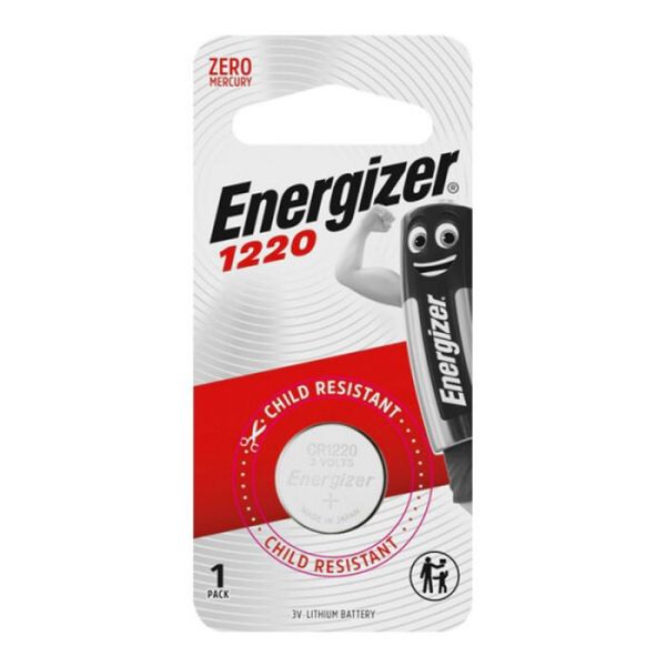 Energizer CR1220 3v Lithium Coin Battery Card 1