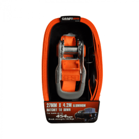 Cargomax - Tie Down Ratchet S-Hook 1Pieces 27mmx4.2M - 2 Pack