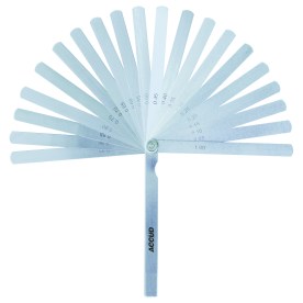 Accud - Long Feeler Gauge Length 150mm 0.05-1.00mm - 2 Pack