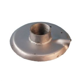 Bulk Pack x 2 Galvanised Steel Baseplate - 32mm