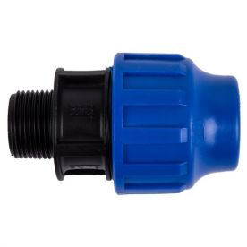 Male Compression Adaptor - 90mm x 2.5 Inches