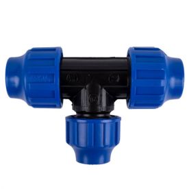 Plast Tee Compression Reducing 50X40mm