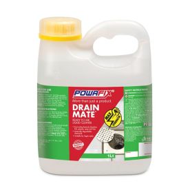 Powafix Ready To Use Liquid Drain Cleaner - 1 Litre - 2 Pack