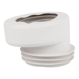 Wirquin - Pan Connector Offset & Fins 110mm Ra374 - 2 Pack