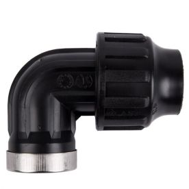 Agri Female Compression Elbow TN - 40mm x 25mm - 2 Pack