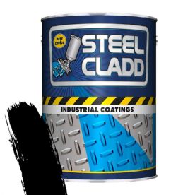 Steel Cladd Quick Dry Steel Cladd 1L Black - 2 Pack