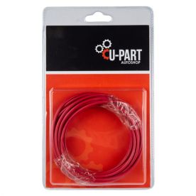 Bulk Pack 2 x U-Part Electric Wire - 2.5mm x 5 Meter (Red)
