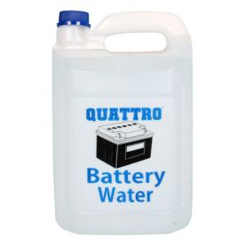 Quattro - Battery Water - Automotive - 5L - Bulk Pack of 2