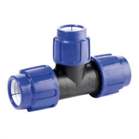 Reducing Compression Tee - 25mm x 20mm - 2 Pack