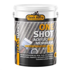 Flash Harry One Shot Waterproofing - Green (5L+10m Membrane)