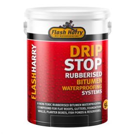Flash Harry Drip Stop Fibre Waterproofing - Black (1L)