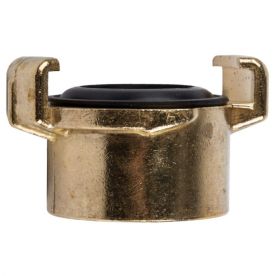 Torrenti Female Brass Coupling 1" 25mm (Pack of 2)