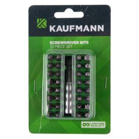 Kaufmann - Screwdriver Set 33 Piecee Bit - 2 Pack