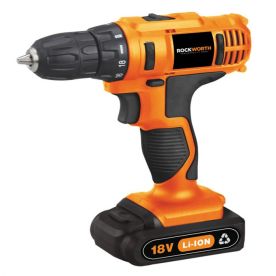 Rockworth - 18V Cordless Drill / Driver Set - 2.0Ah
