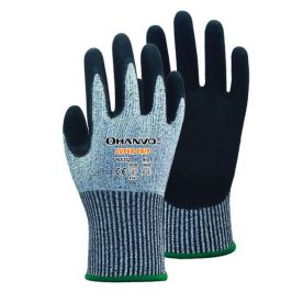 Hanvo - Super Grip Cut Level 5 Nitrile Glove