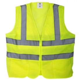 Vest Day Glow Lime Med - 2 Pack