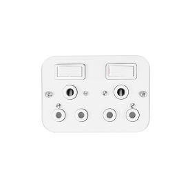 Industrial Switch Plug Duo 75X100mm