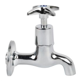 Bib Tap With Flange - 1/2 inches (2 Pack)