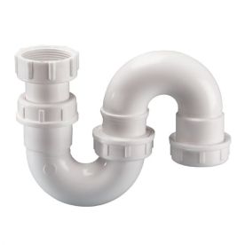 Trap S Plastic 32mm (1 1/4Inch Bsp) X 40mm Out