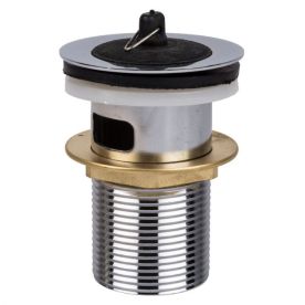 Chrome Plated Slotted Basin Waste - 32mm