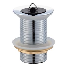 Pulse Waste Basin Brass Unslotted CP 32mm