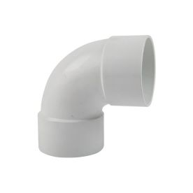 Pvc Round Downpipe Gutter Bend - 90 Degree (Pack of 2)