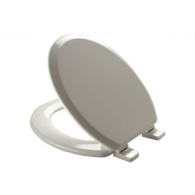 Toilet Seat Wooden Pl Hinge White